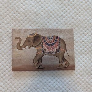 Source Unknown Majestic Elephant Canvas Art - Brown and Purple